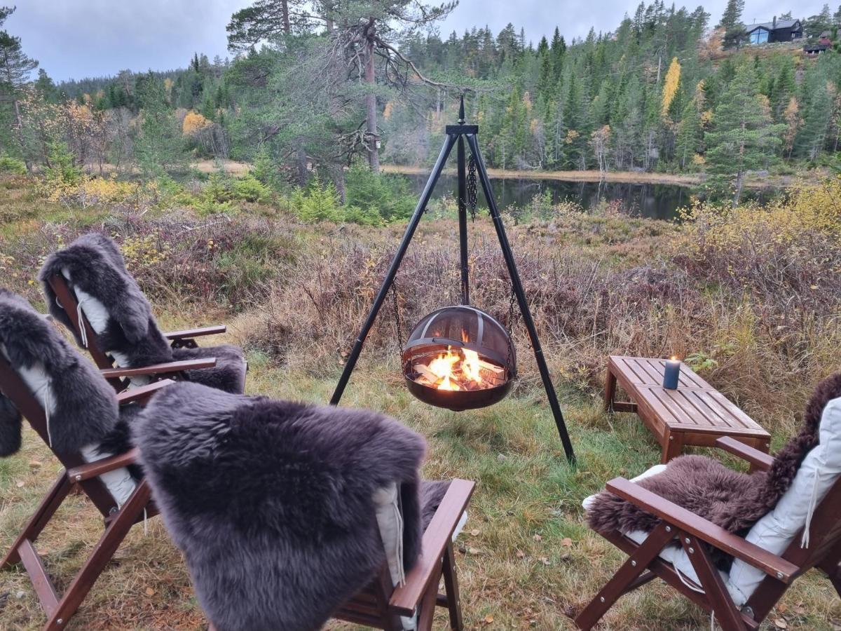 Ro I Sjelen. Hytte Til Leie Pa Skrim. Kongsberg Eksteriør billede