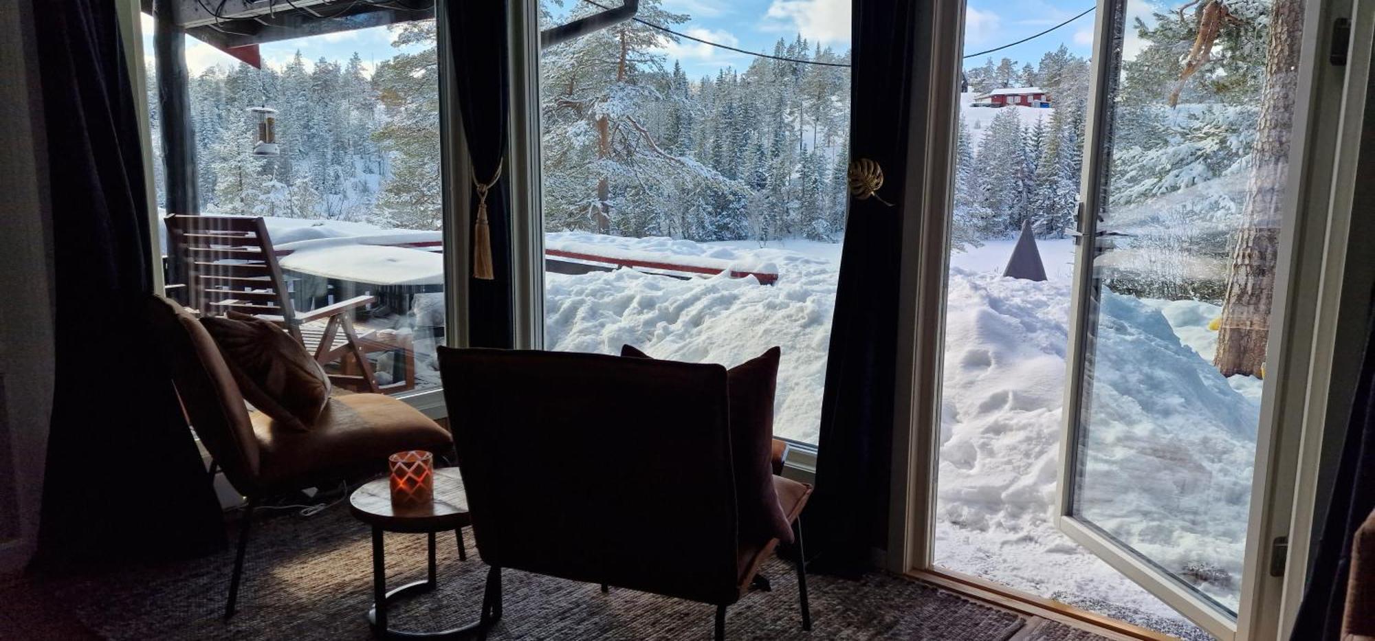 Ro I Sjelen. Hytte Til Leie Pa Skrim. Kongsberg Eksteriør billede