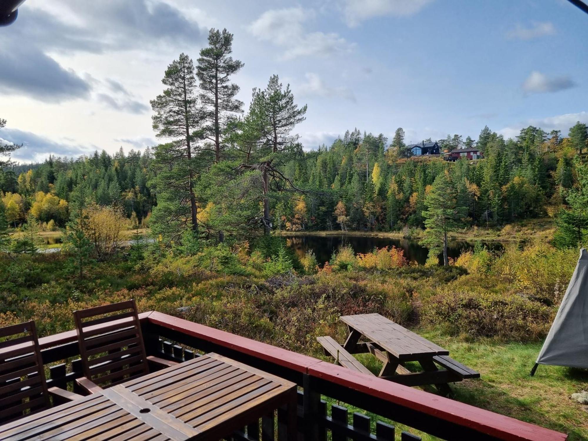 Ro I Sjelen. Hytte Til Leie Pa Skrim. Kongsberg Eksteriør billede